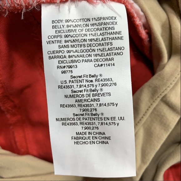 Wallflower Maternity Denim Fringe Shorts (NWT) - Picture 6 of 6